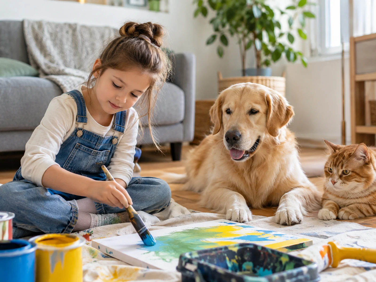 Is Spray Painting Safe for Kids and Pets